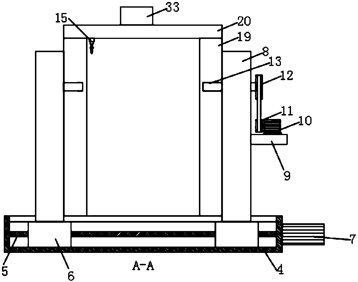 Winding and packing device for manufacturing of waterproof cloth for teenagers