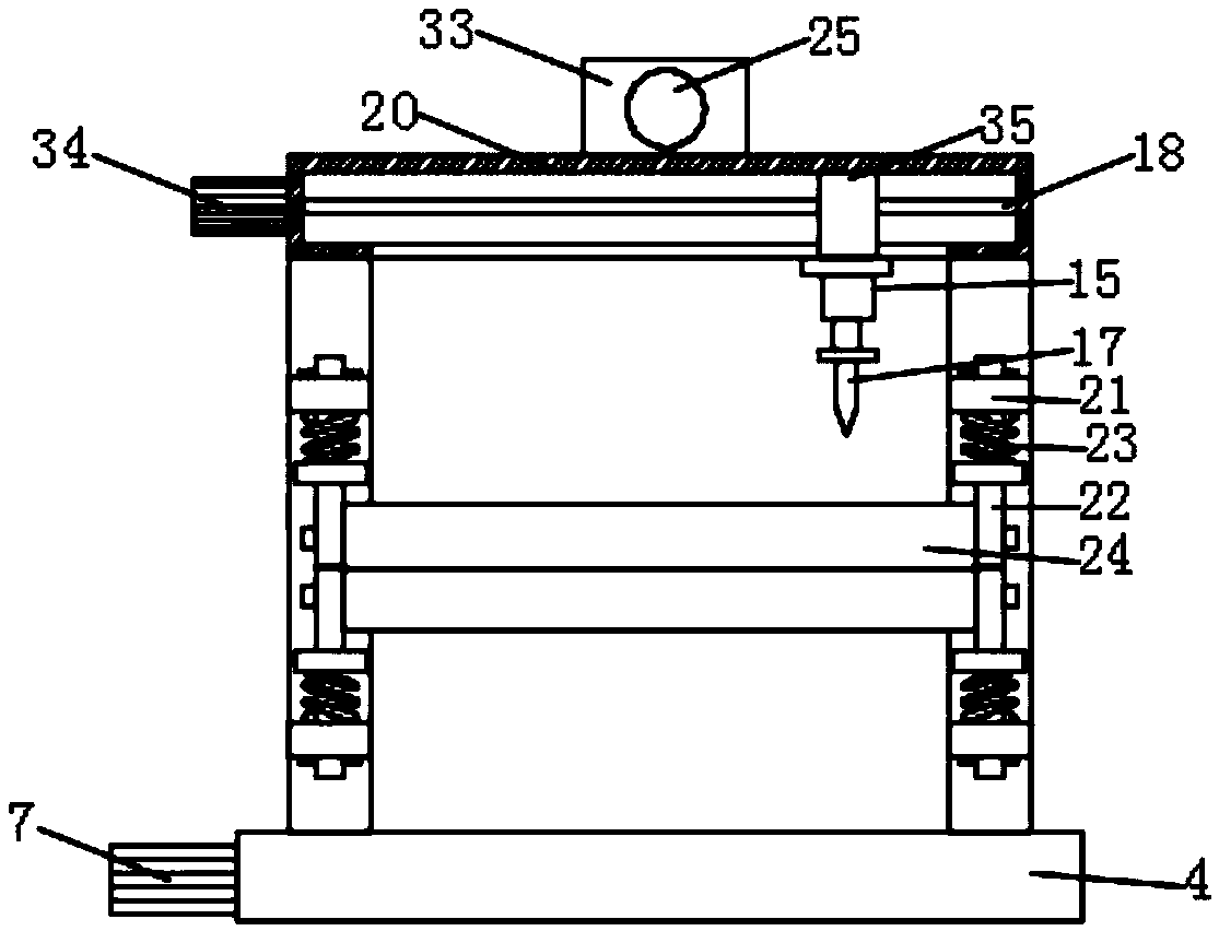 Winding and packing device for manufacturing of waterproof cloth for teenagers