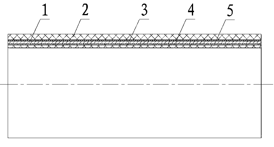 Fiber reinforcement inflaming retarding anti-static electricity thin-wall steel plastic composite pipe and forming process thereof