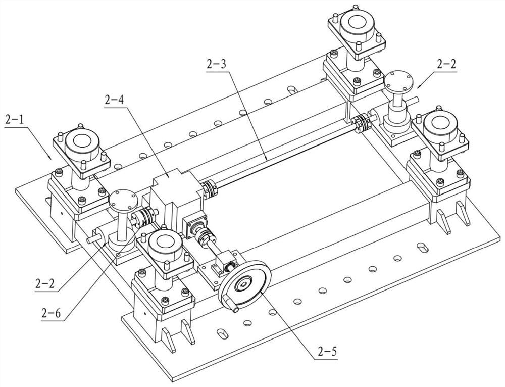 Online follow-up machining device for product parts