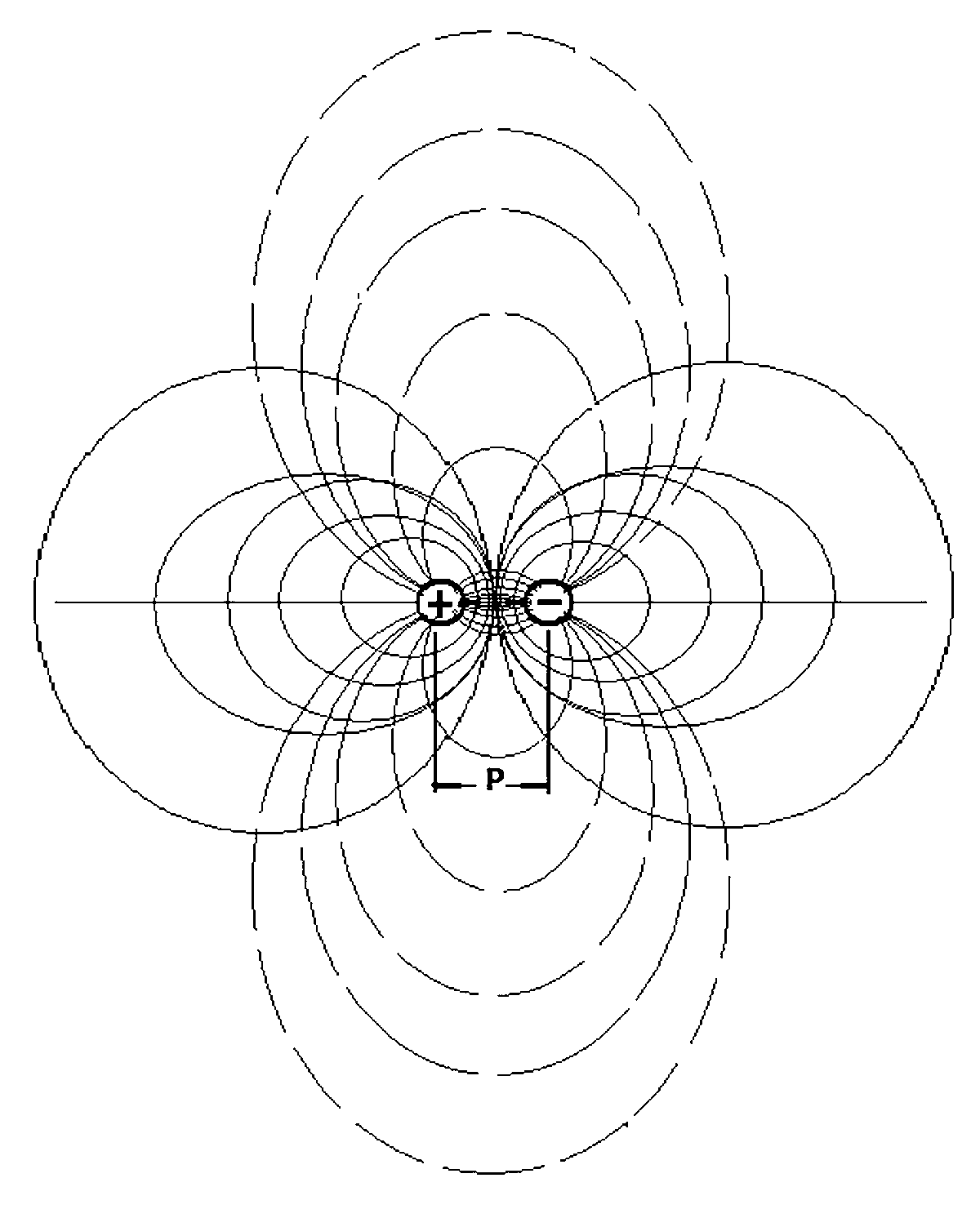 Grounding two-way digital information communication device utilizing ground electric field detection technology