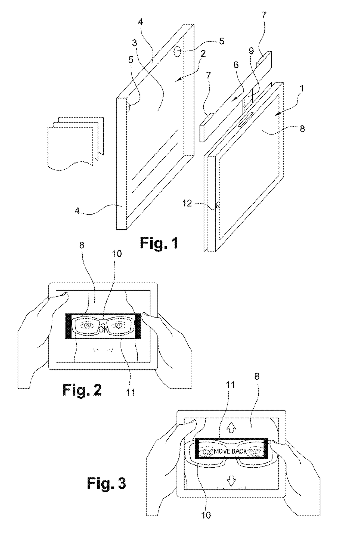 Method for measuring morpho-geometric parameters of a spectacle wearing individual