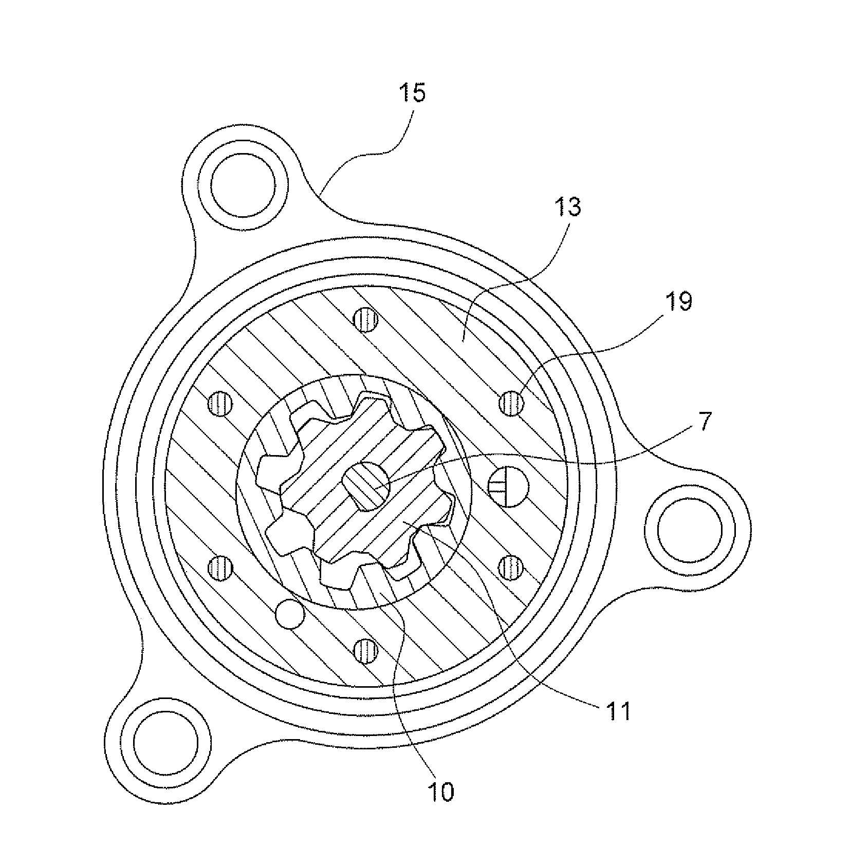 Electric oil pump system