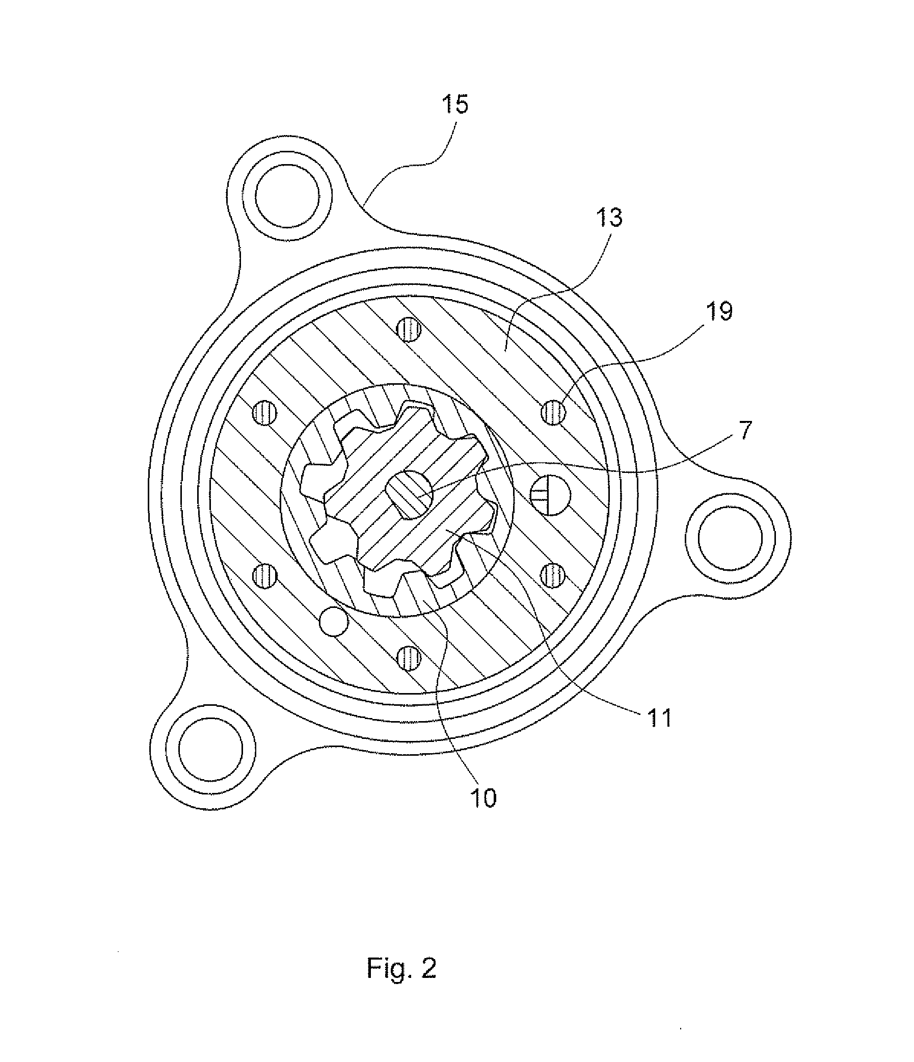 Electric oil pump system