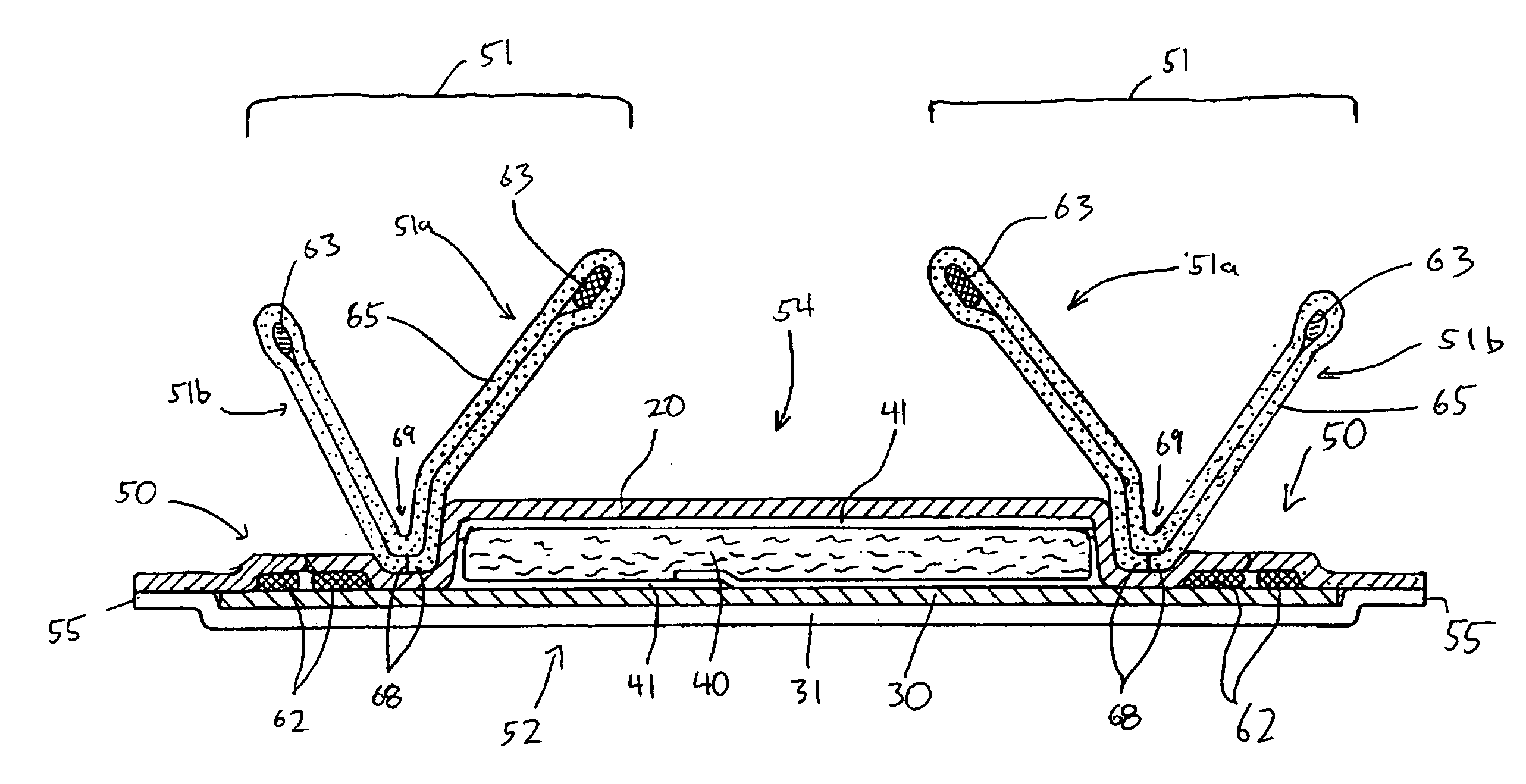 Hydrophobic surface coated light-weight nonwoven laminates for use in absorbent articles