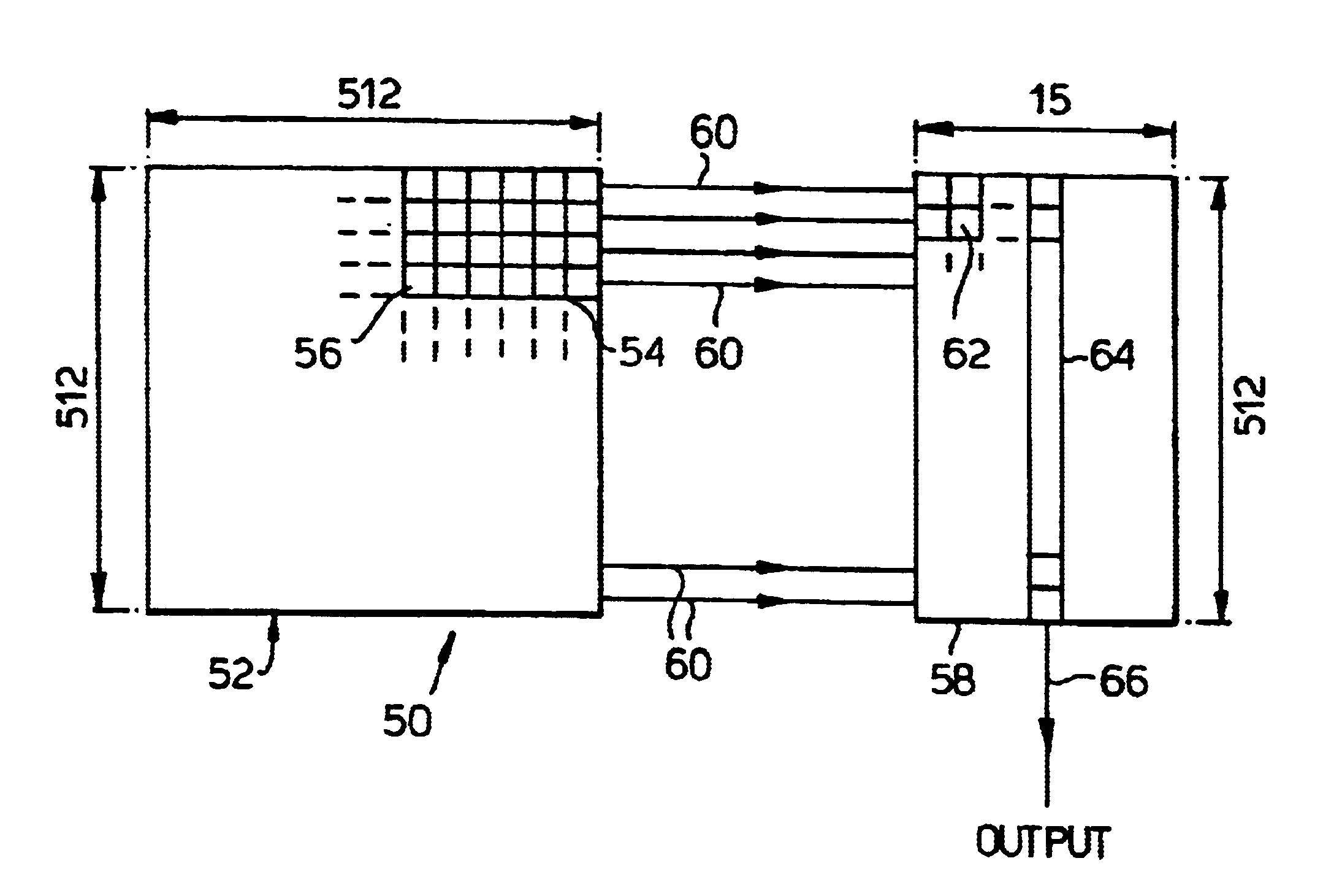 Imaging system with low sensitivity to variation in scene illumination