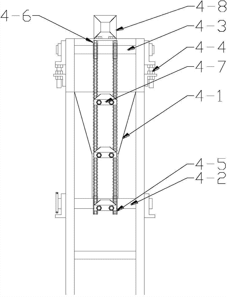 Tuber crop seed cutter with lifting device