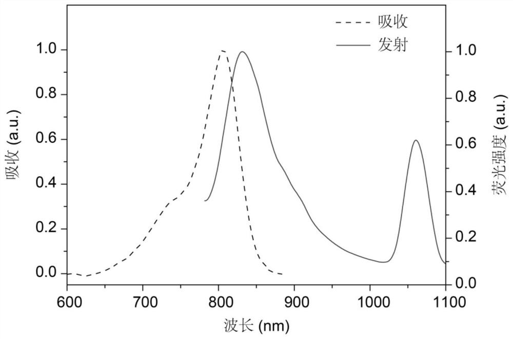 A composite nanoprobe and its method for in vivo ratiometric imaging detection