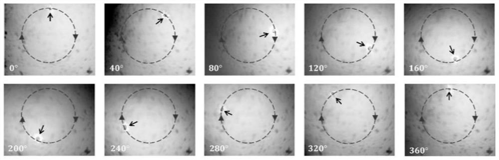 Light capture and three-dimensional control device for light absorption particles in air based on hollow light