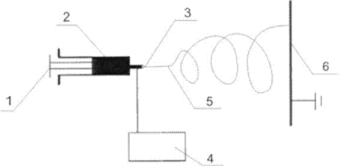 Preparation method for cigarette filter tip adopting electrostatically spun cellulose acetate membrane