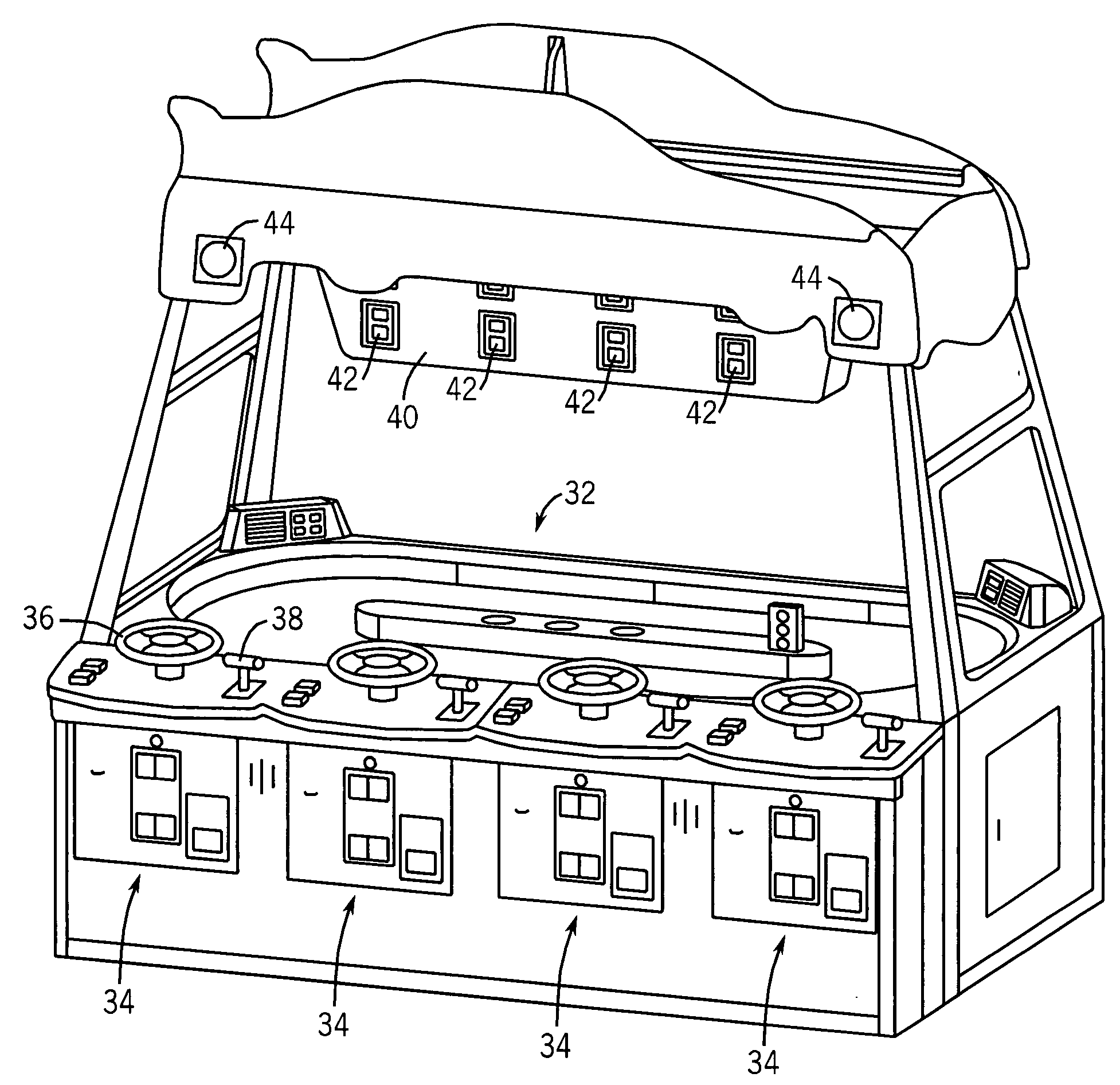 Computer controlled car racing game