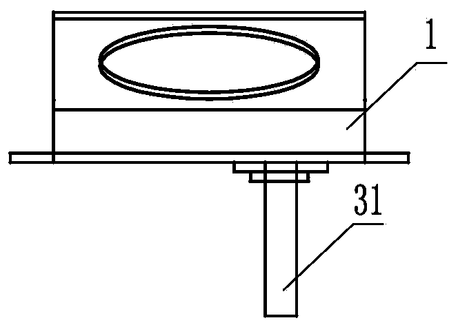 Pre-buried support-hanger device and manufacturing and construction mounting methods thereof