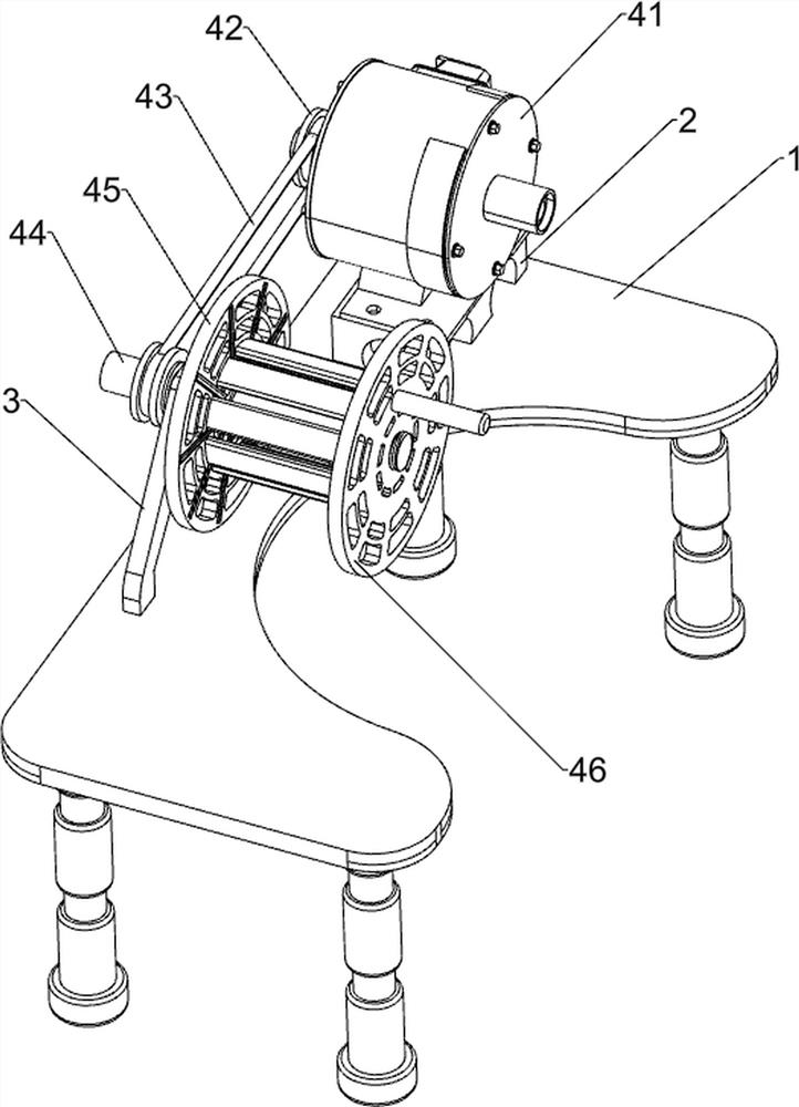 Cable winding equipment