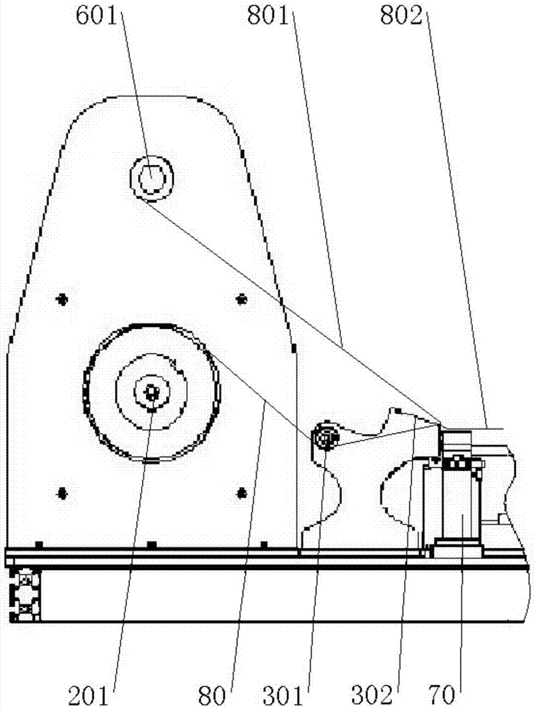 Tape discharging mechanism and tape attaching device