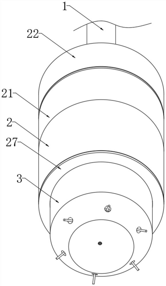 Throw-in type liquid level transmitter