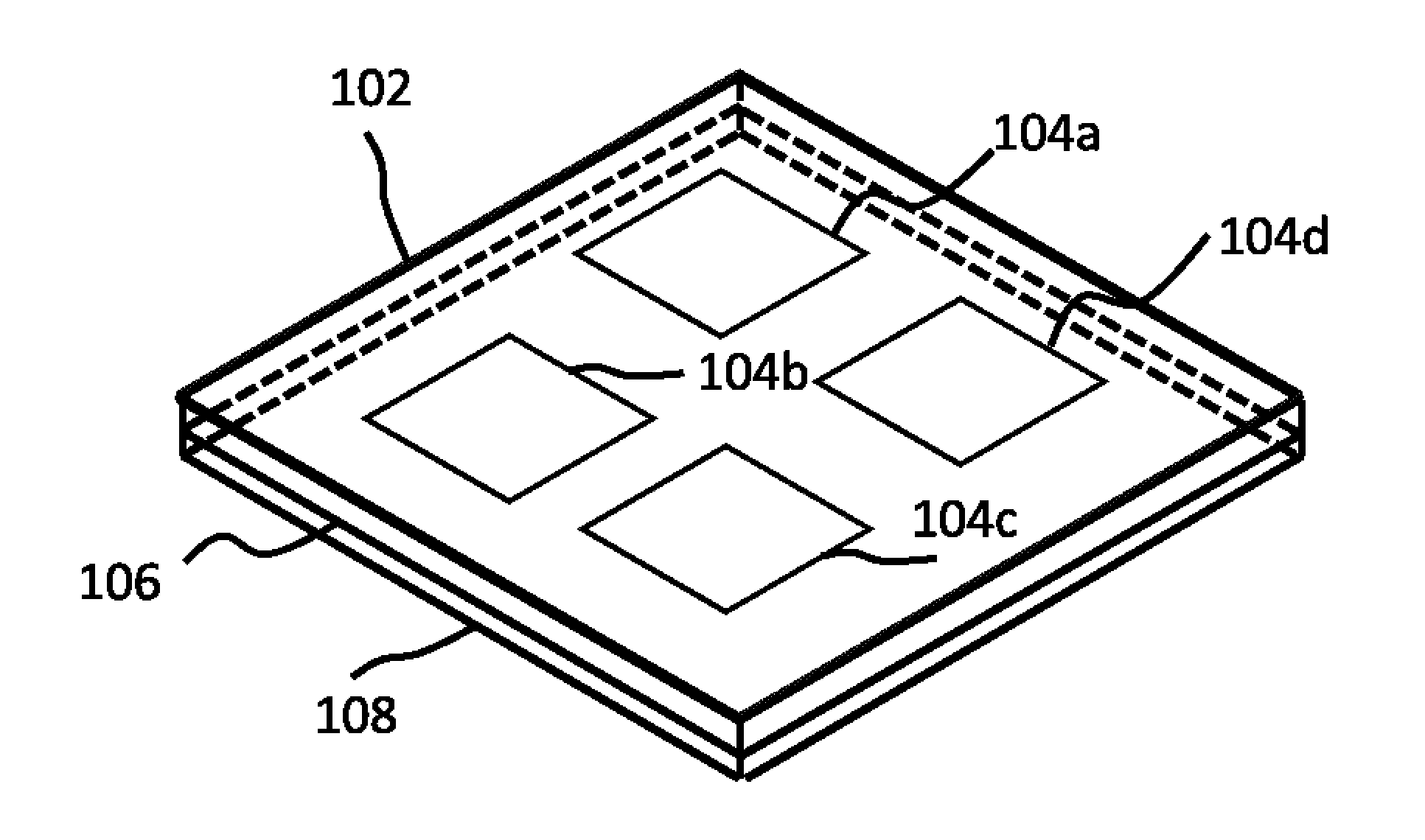 Compact patch antenna array