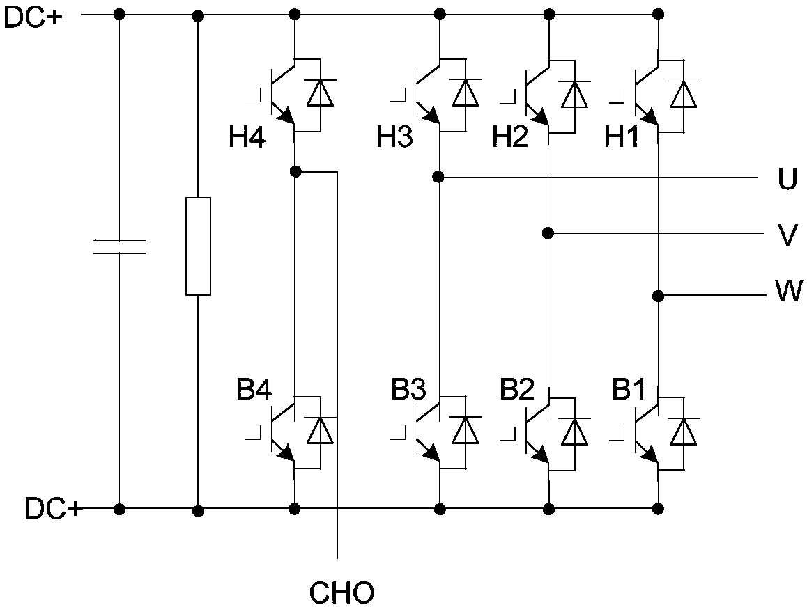 A split composite bus bar suitable for diesel locomotive power module