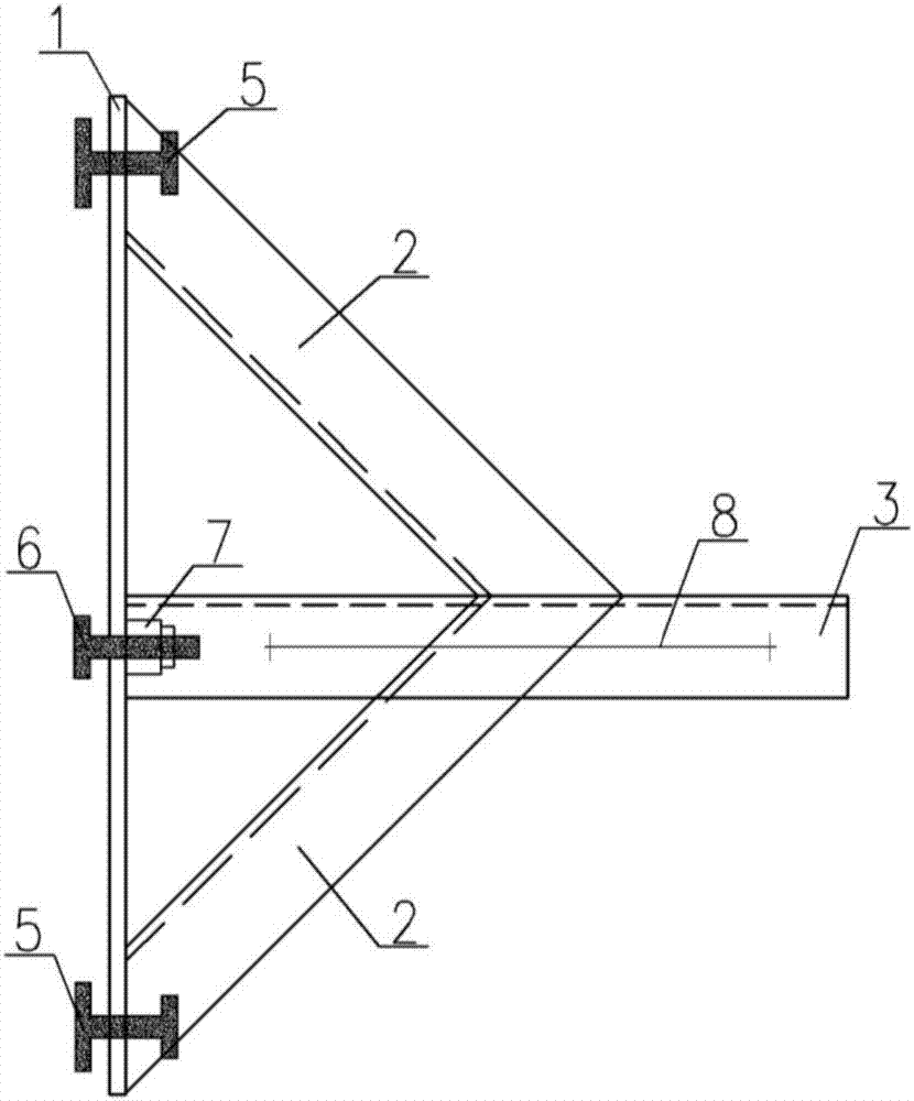 Novel anti-seismic support special for shield tunnel pre-buried channel