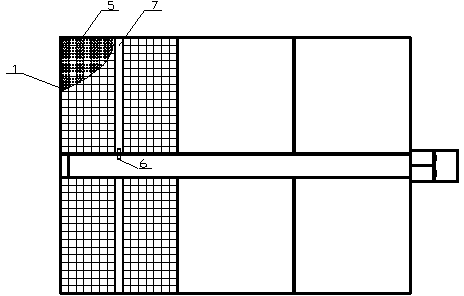 Reinforced denitrification dephosphorization pretreatment method and device for micropolluted water treatment artificial wetland