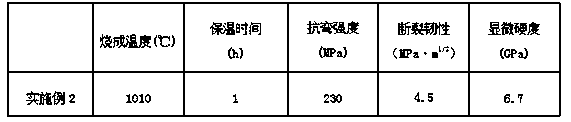 Machineable ceramic material and preparation method thereof