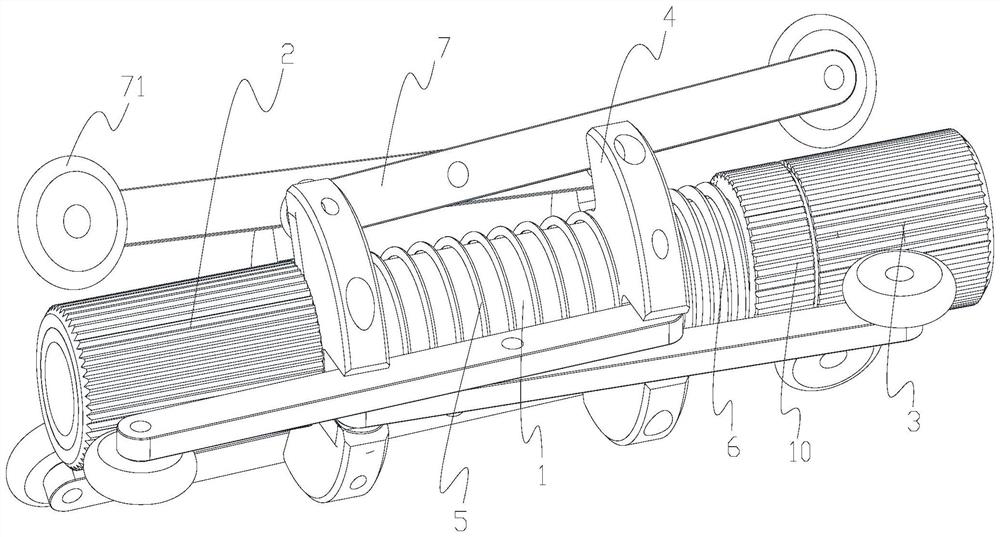 Industrial endoscope fixing device