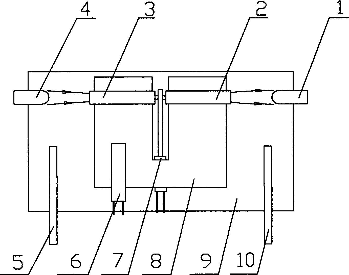 Quartz tuning-fork enhanced-type photo-acoustic spectrum gas cell