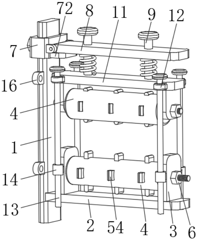 A cable bracket with fast fixing function