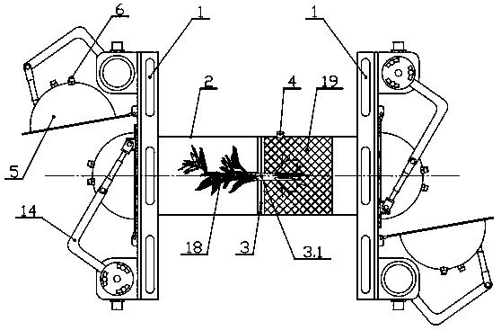 Overground and underground synchronous carbon flux measuring experimental device