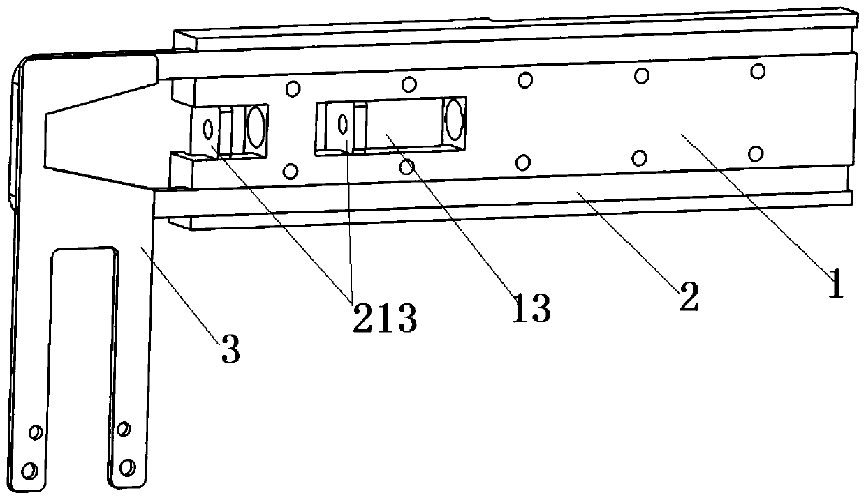 Adjustable fixed plate and hanging fixture