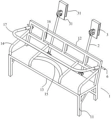 A kind of marine passenger seat