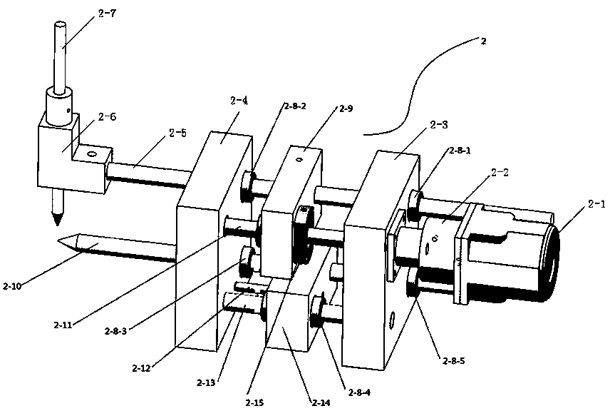 Electronic cam type comprehensive experiment table for teaching