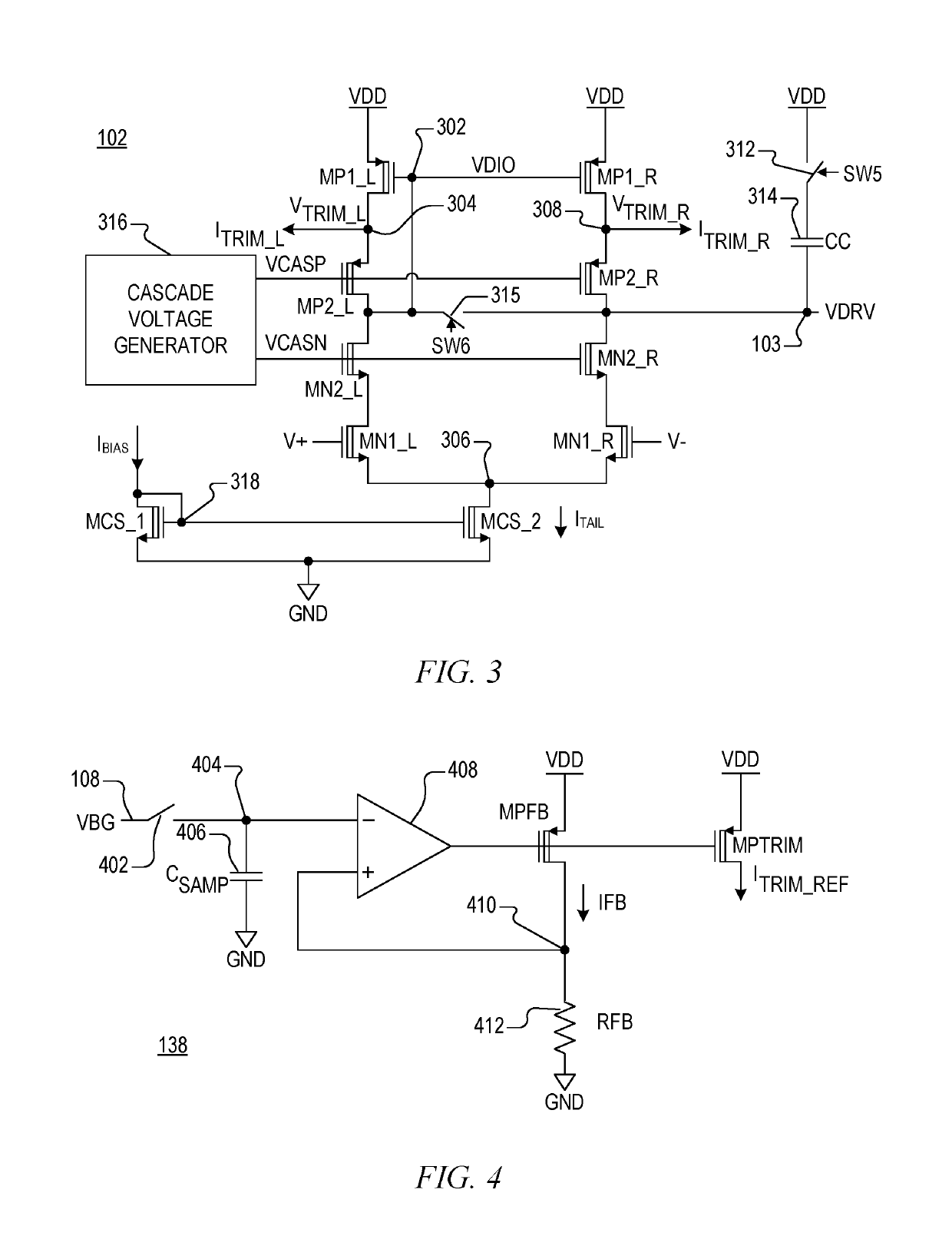 System and method for correcting offset voltage errors within a band gap circuit