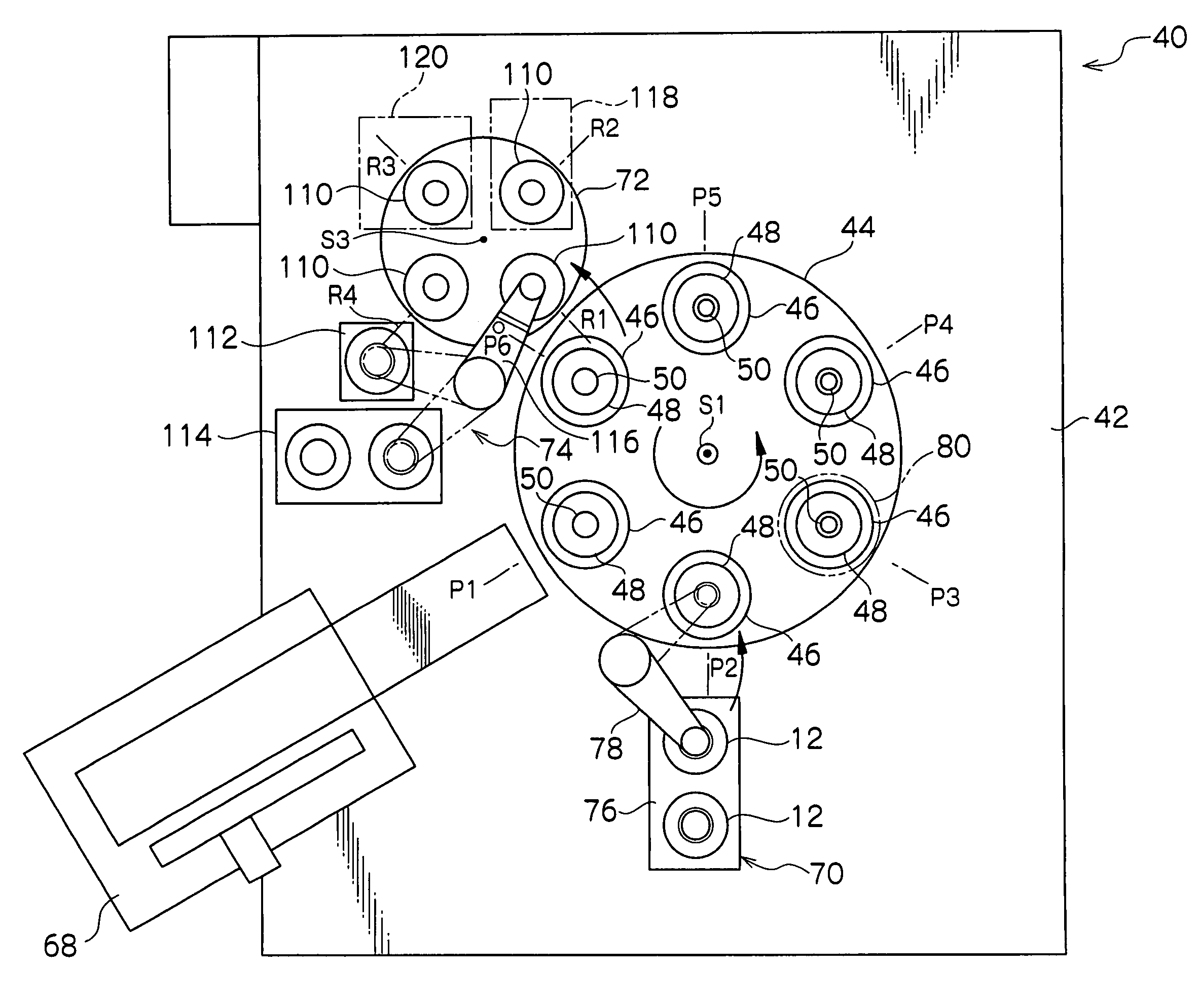 Alignment device for fabricating optical disk