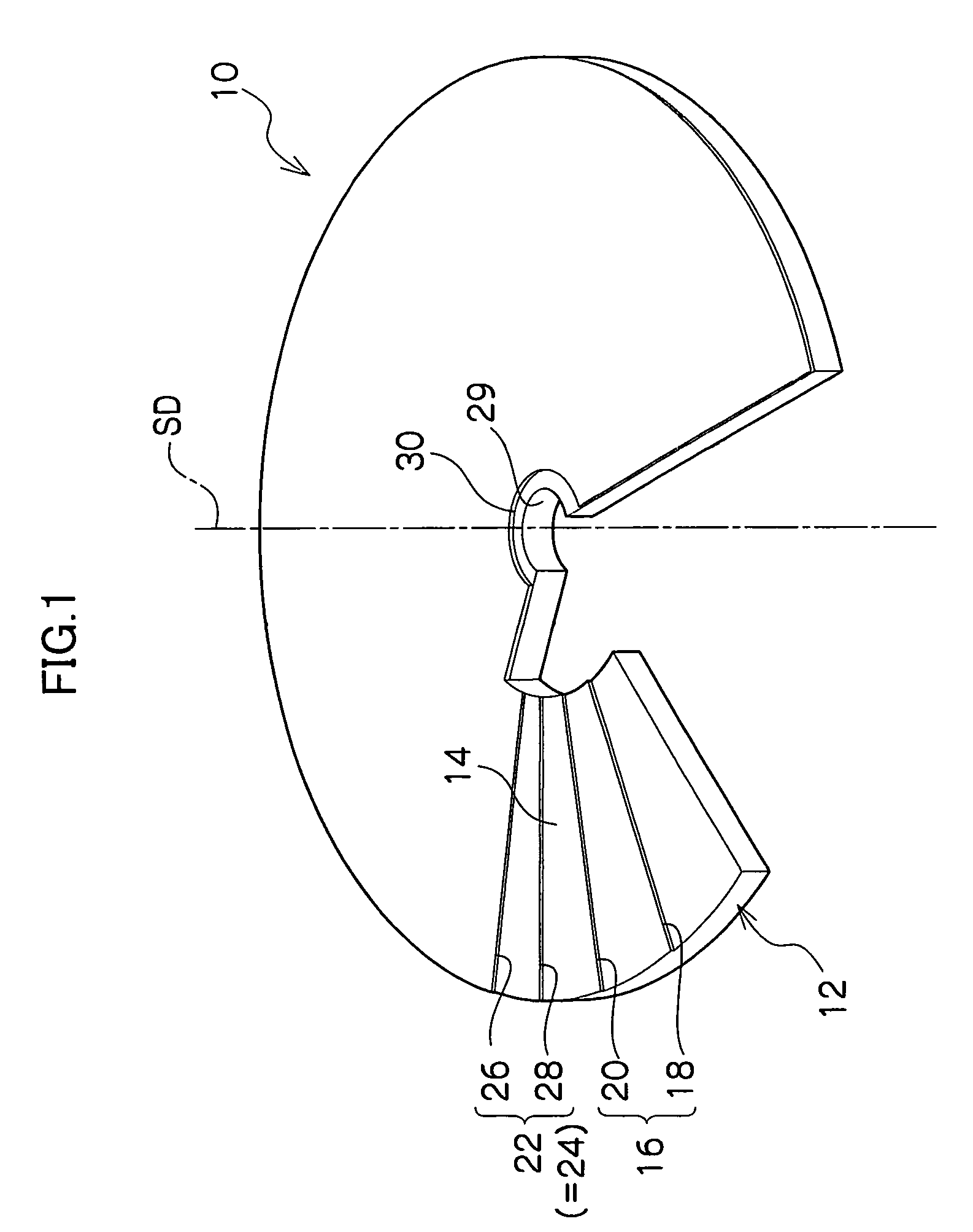 Alignment device for fabricating optical disk