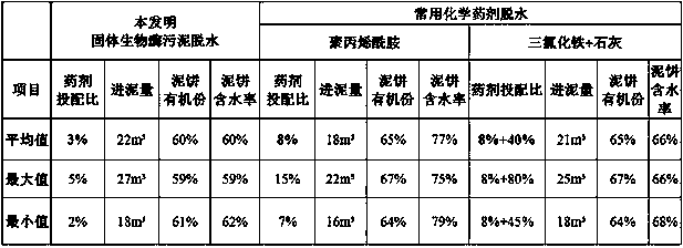 Solid bio-enzyme sludge dehydrant and preparation method thereof