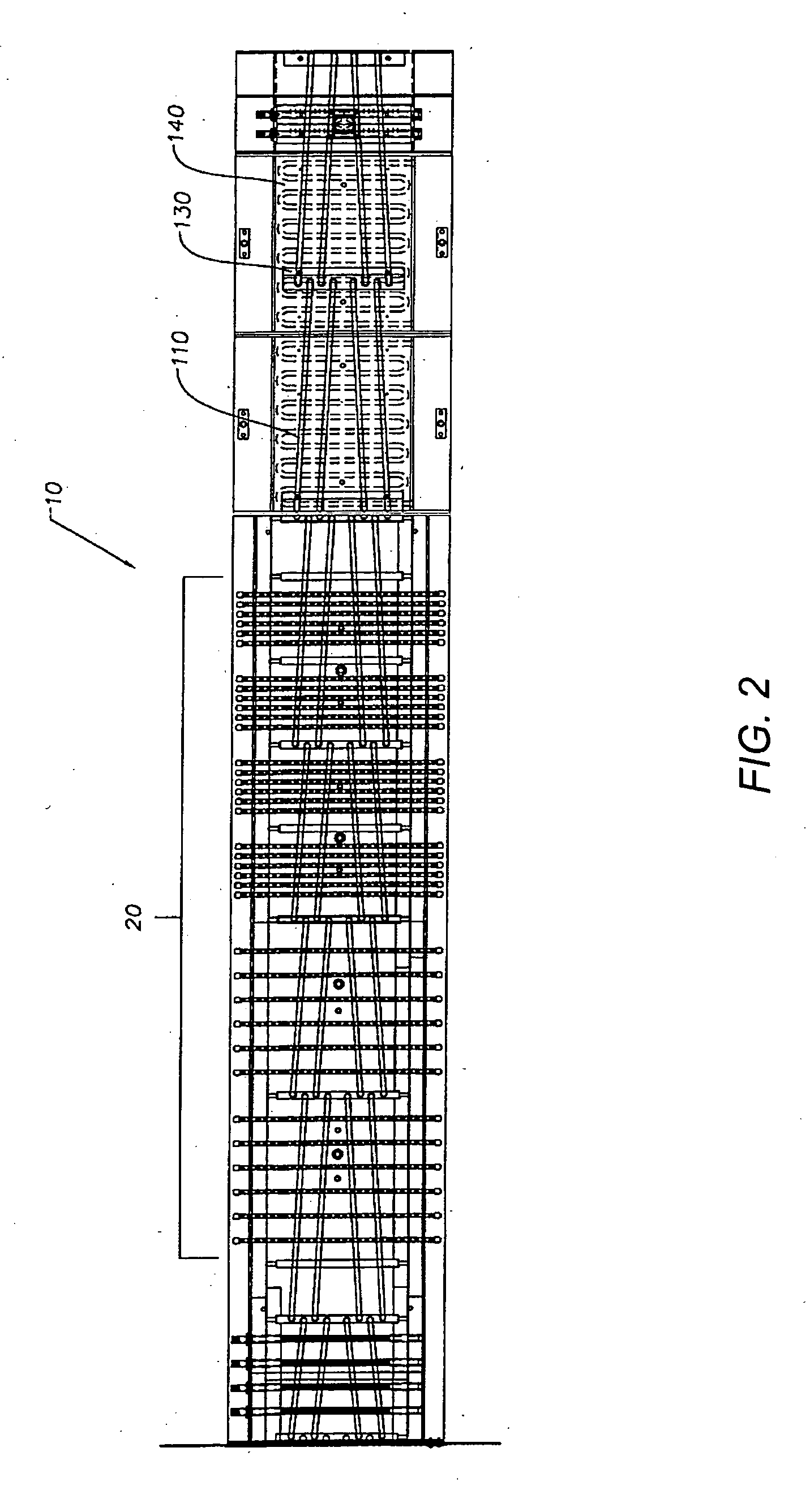 Continuous infrared furnace