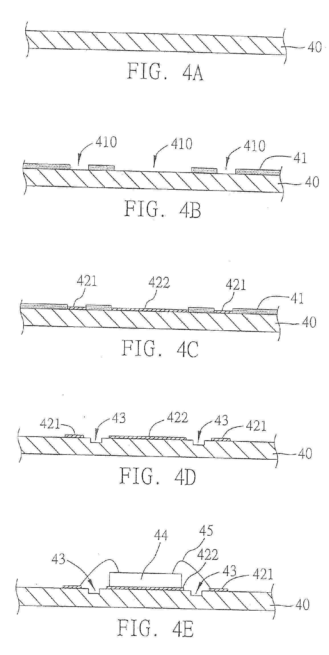 Semiconductor package with a support structure and fabrication method thereof