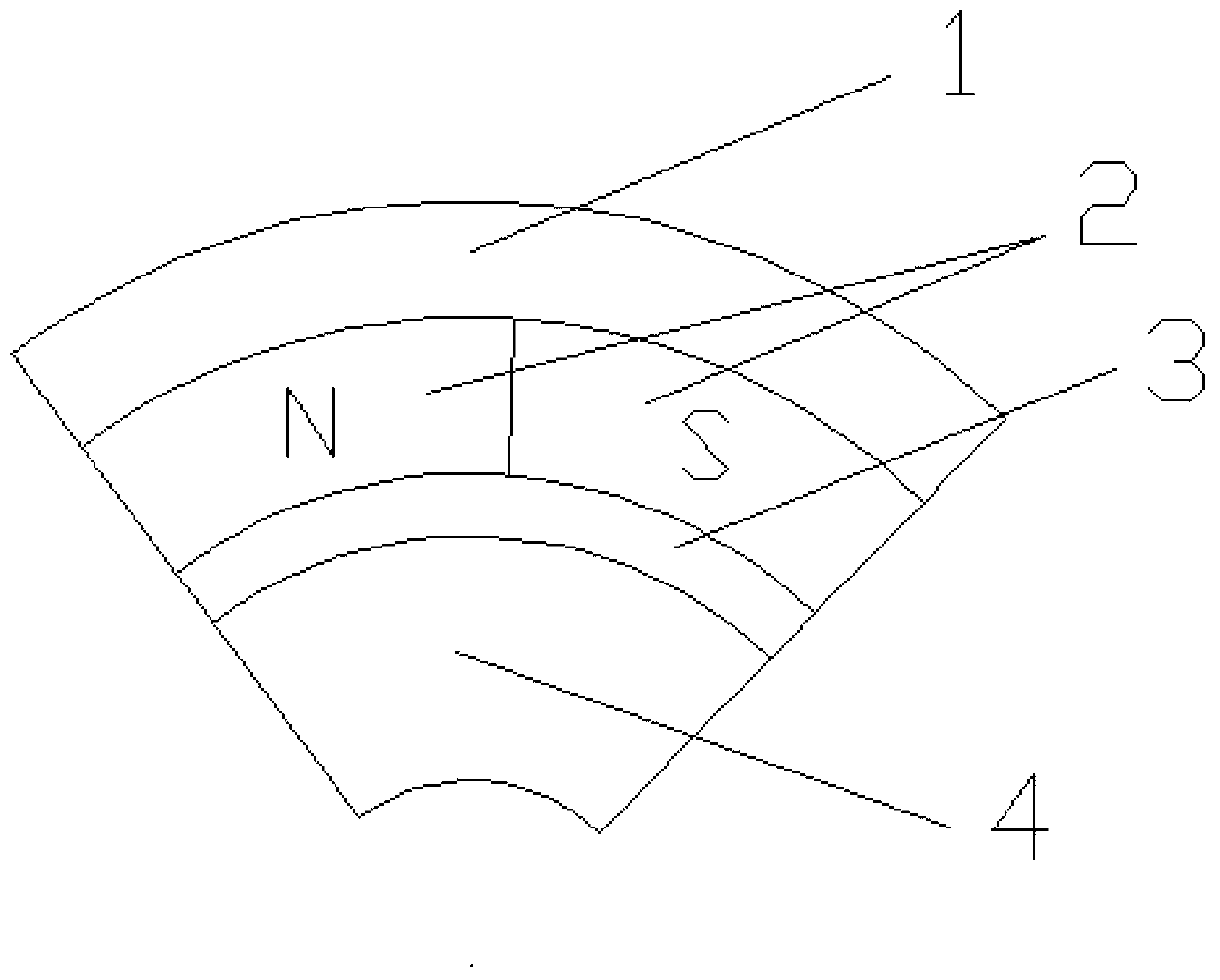 Method for computing air gap flux density of permanent magnet motor