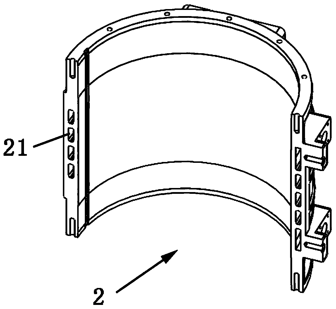 A new energy vehicle water-cooled motor housing manufacturing process and its structure