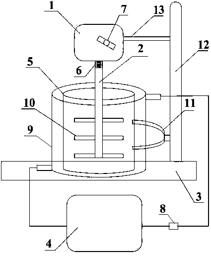 Emulsifying device for emulsion matrix experiment