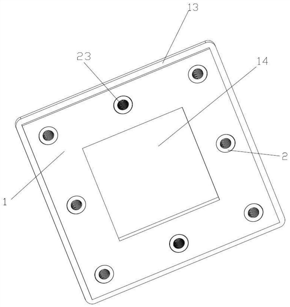 Combined type end plate and prefabricated pile