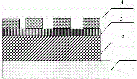 Resistive variable memory based on vanadium oxide/alumina stack structure and its preparation method