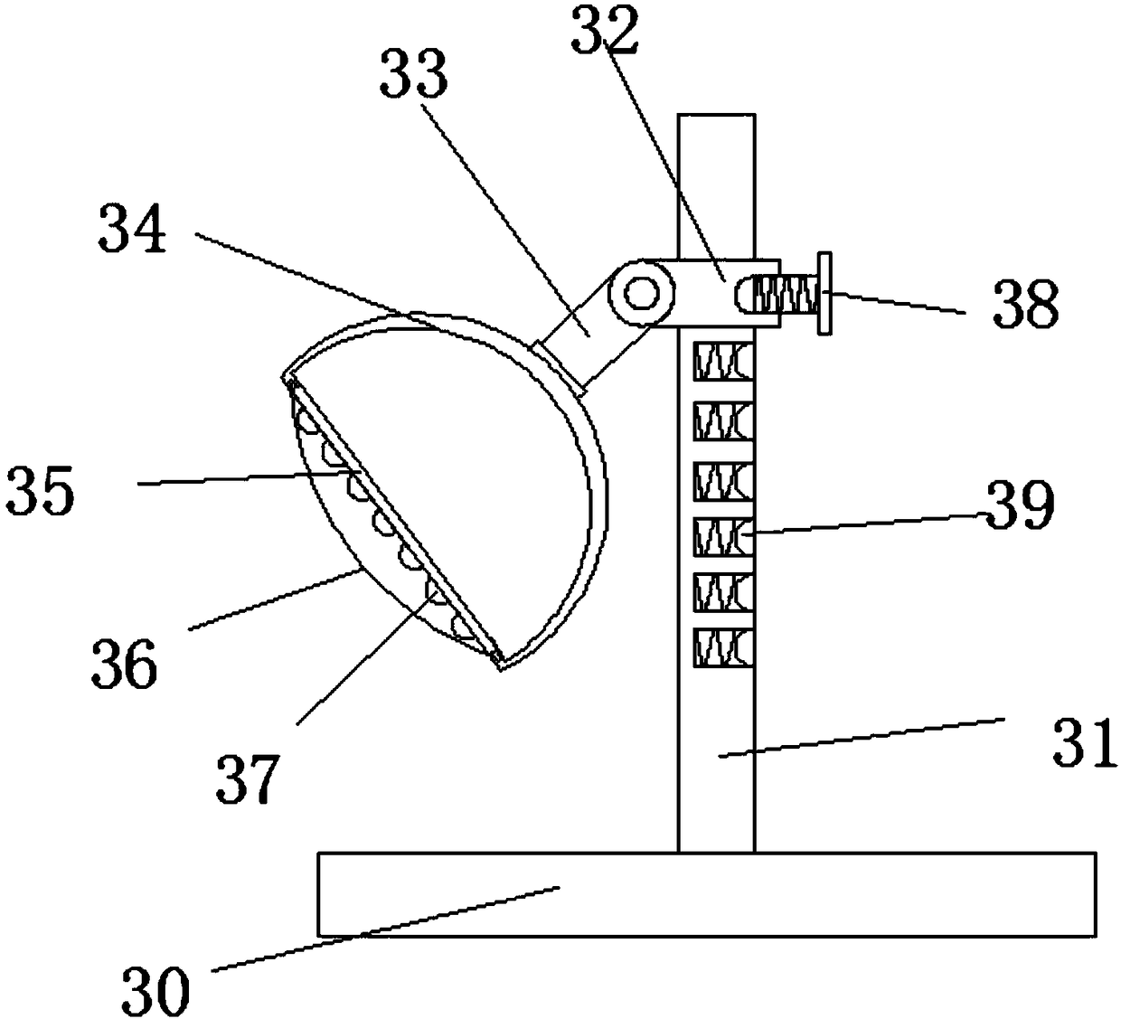 Three-dimensional scanning device and control method thereof