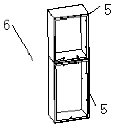 Shaping tool and C/SiC composite structural part forming method adopting shaping tool