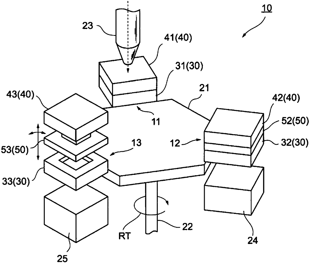 Method for manufacturing hollow article