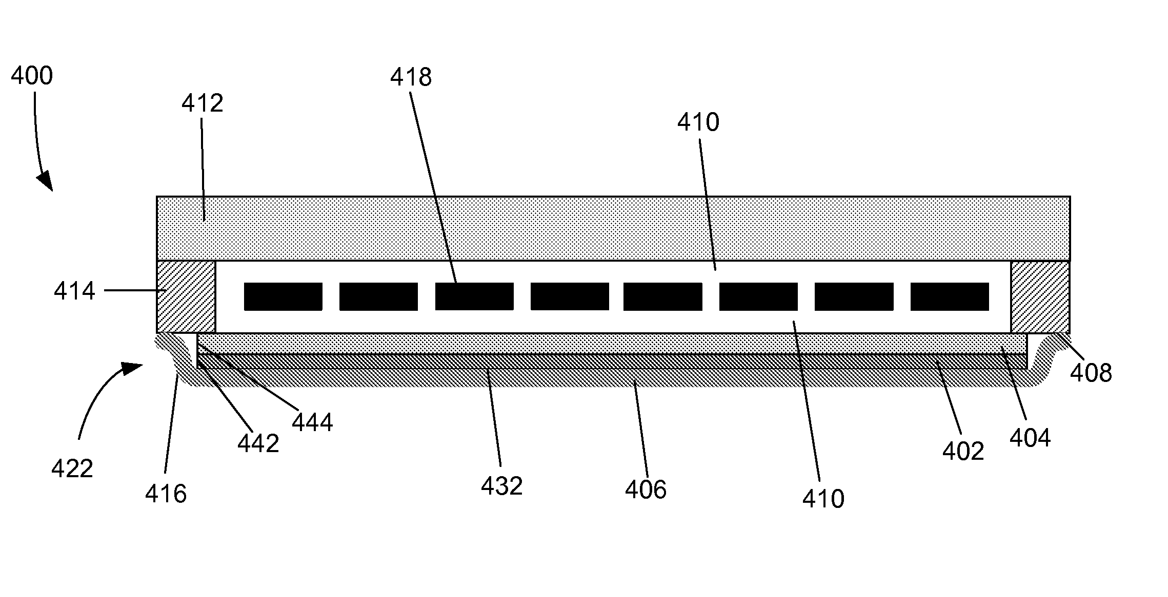 Isolated metallic flexible back sheet for solar module encapsulation