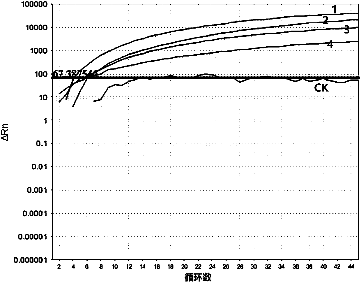 NASBA detection method for identifying 1/2c serotype of listeria monocytogenes