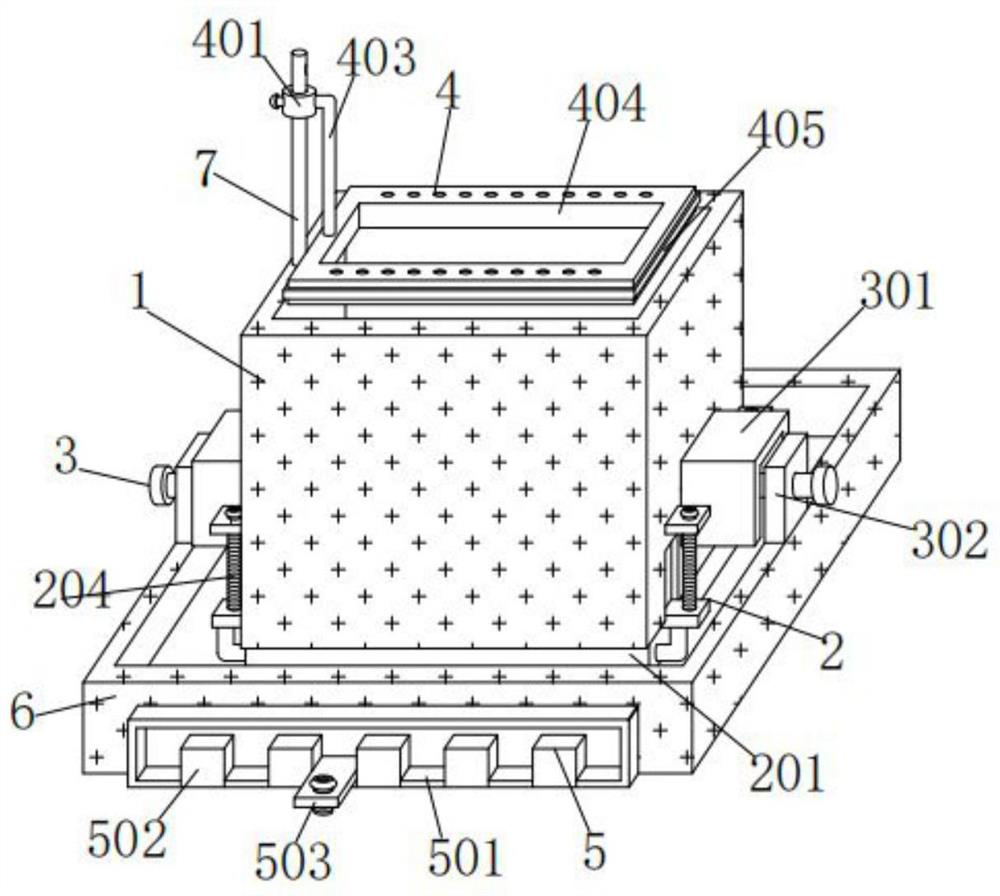 Novel test mold for concrete crack detection test and operation method