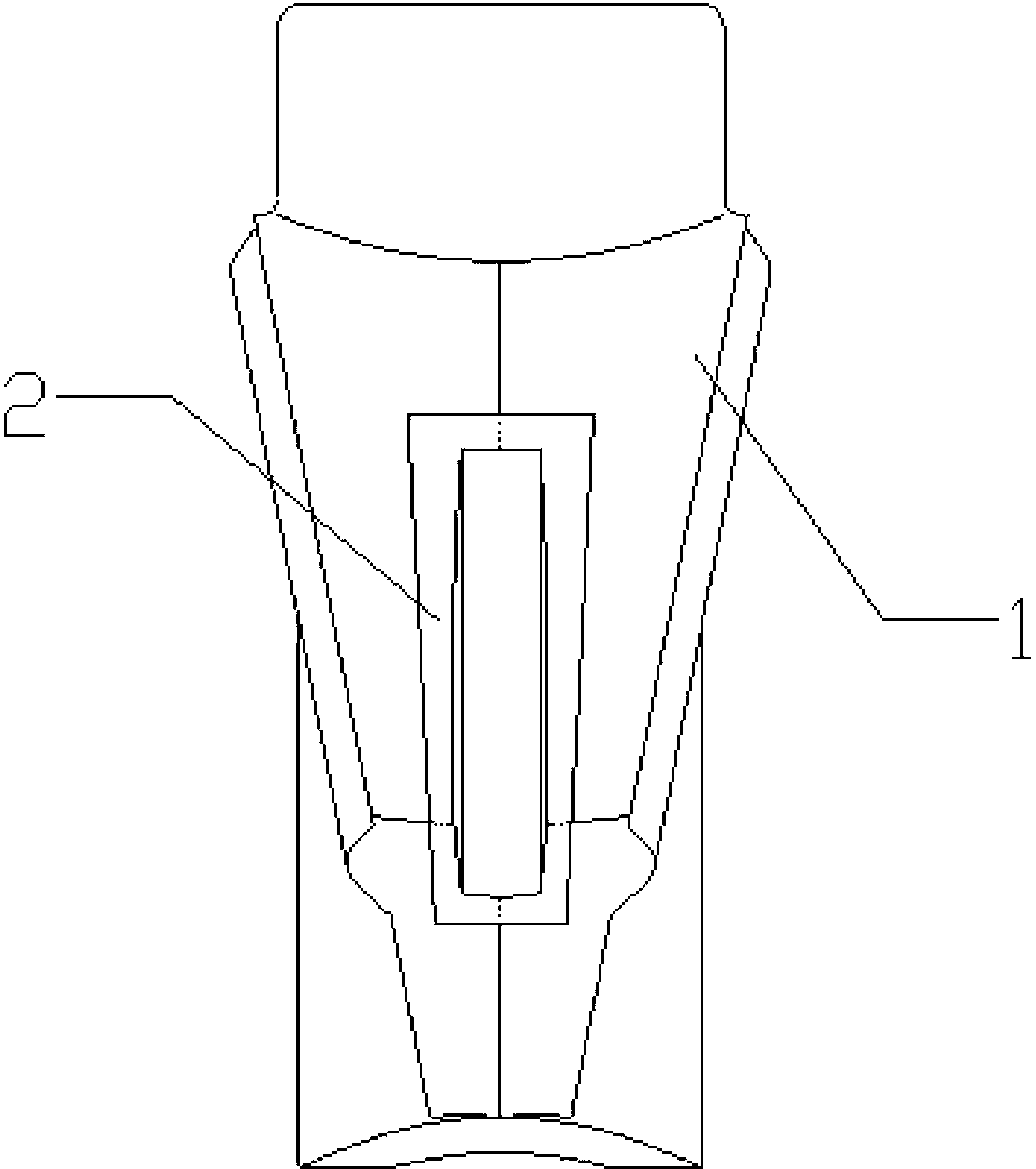 Inlaid valve element and manufacturing process thereof