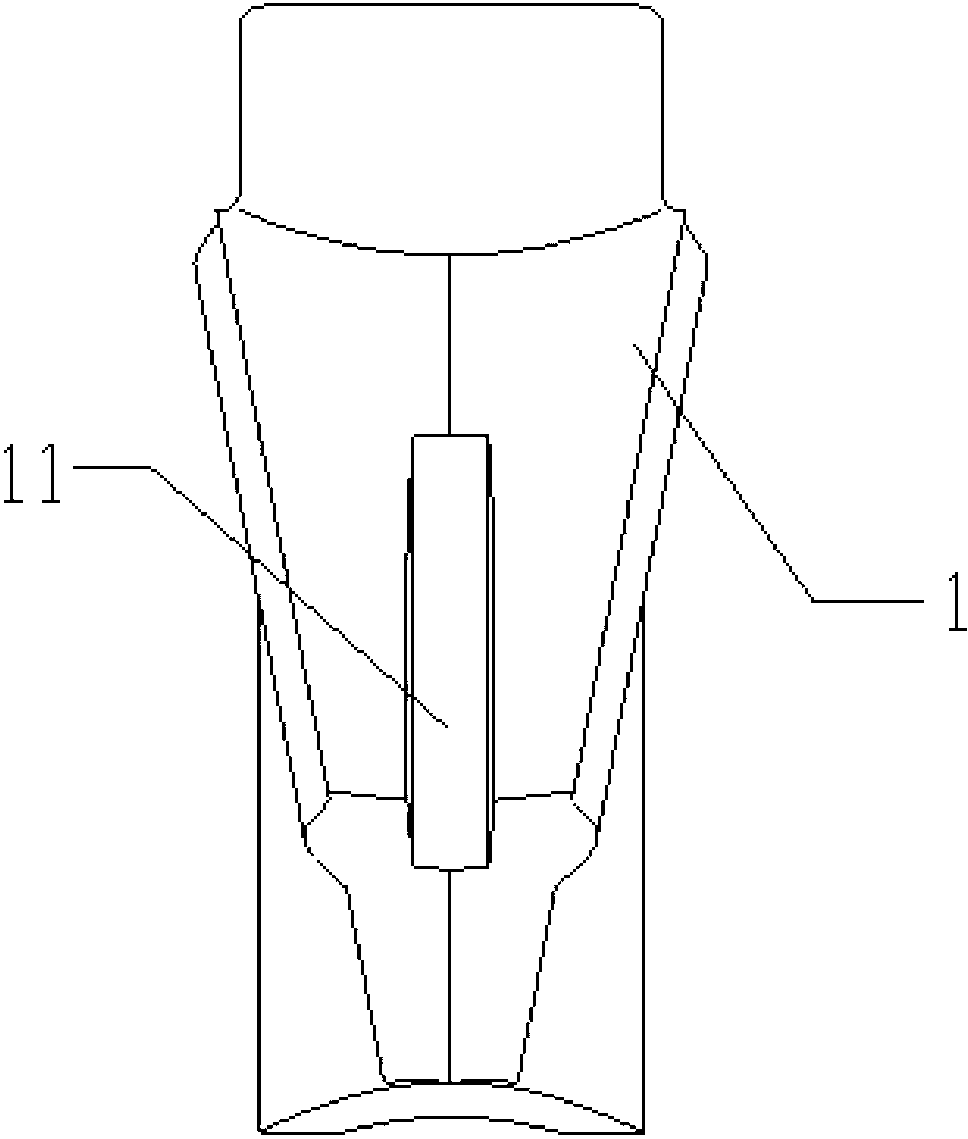 Inlaid valve element and manufacturing process thereof